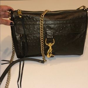 Rebecca Minkoff MAC embossed leather crossbody